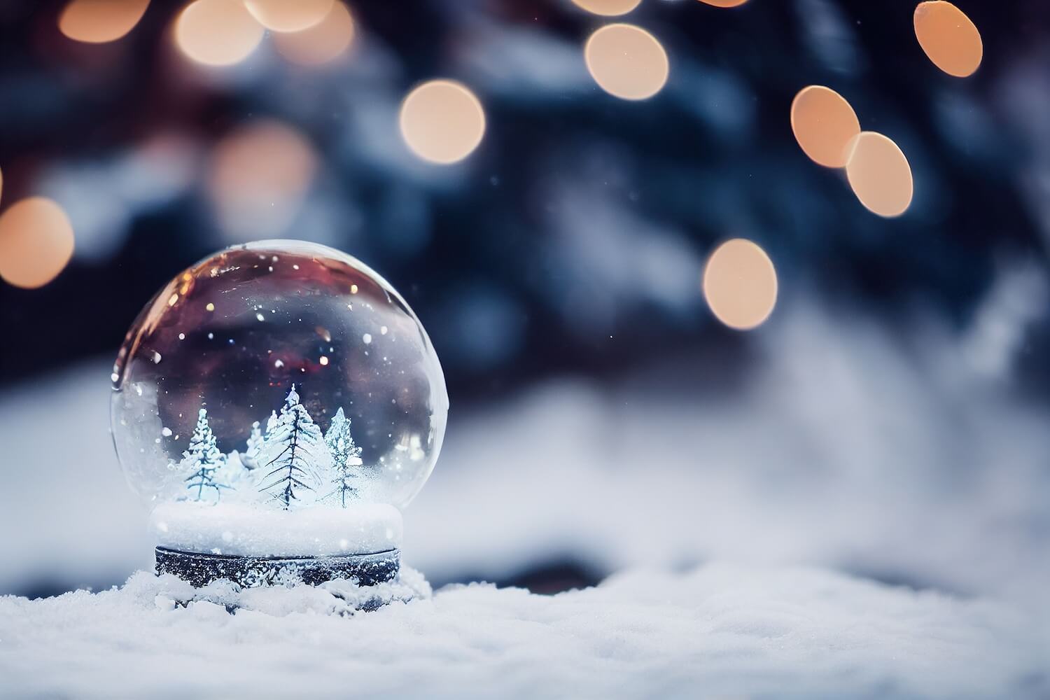 When the Snow Globe Doesn't Settle